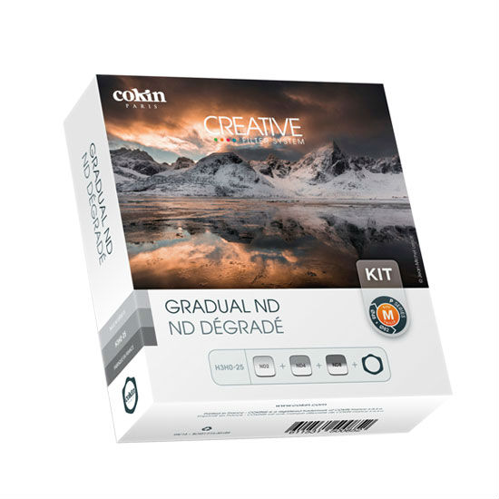 Cokin Gradual ND Kit H3HO-25 + Adapterring P 72mm