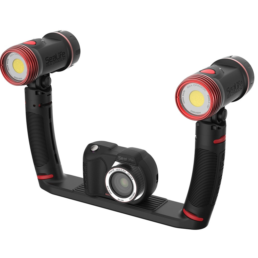 SeaLife Micro 3.0 64 GB Unterwasserkamera Pro DUO5000 (2x 2500) Light Set
