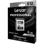 Lexar Professional Silver CFexpress-Karte Type B R1750/W1300 MB/s – 512GB
