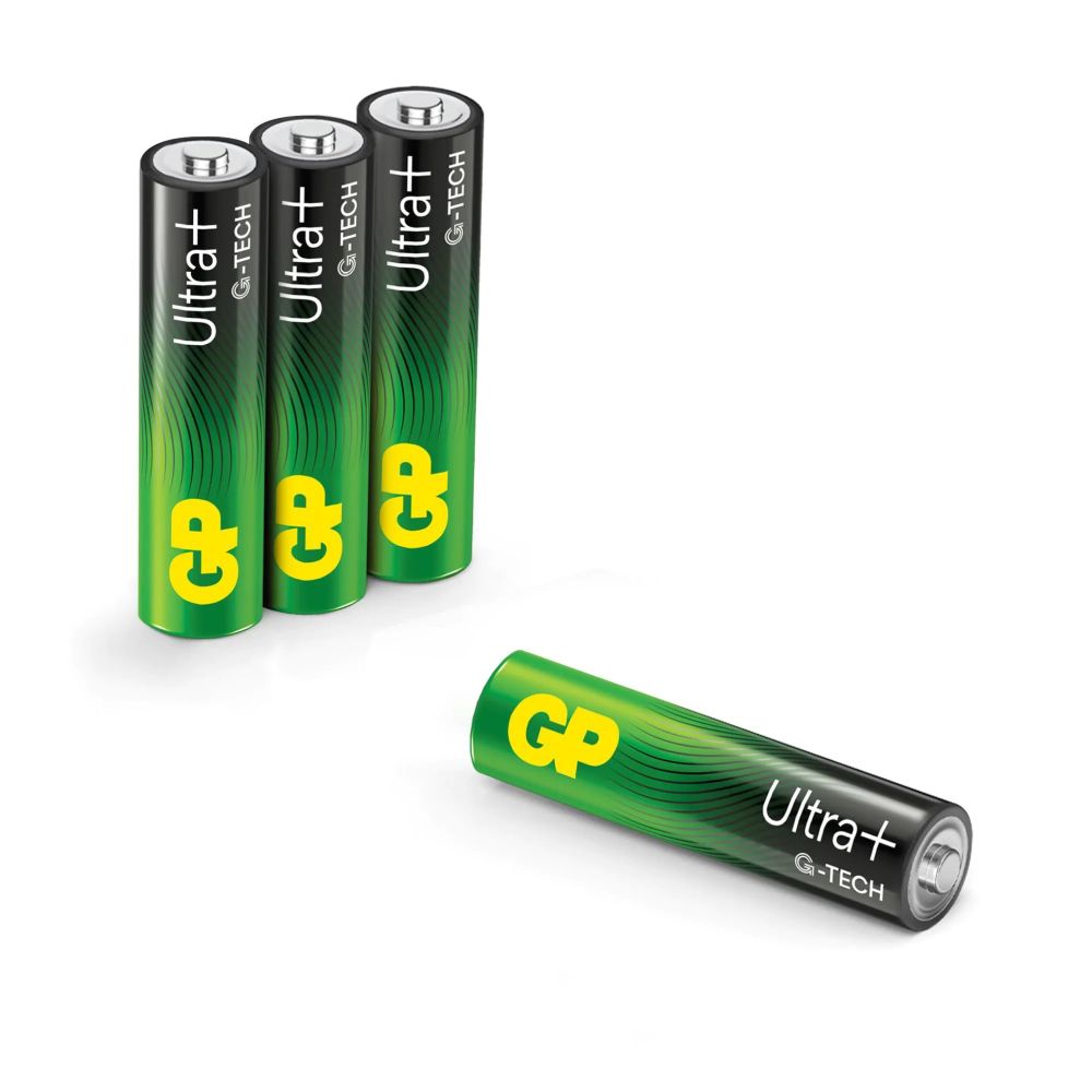 GP AAA x4 Ultra Alkaline Batterien