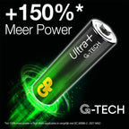 GP AAA x4 Ultra Alkaline Batterien
