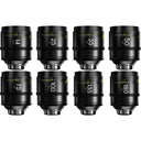 DZOFilm Arles 14/21/25/35/50/75/100/135mm FF/VV Prime Cine Objektiv PL-Mount (Meter)