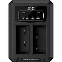 JJC Fuji DCH-W126TC USB-C Dual Battery Charger (for Fuji NP-W126 battery)