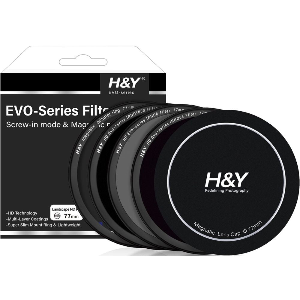 H&Y HD EVO ND Landscape Filter Kit 77mm
