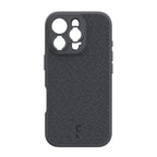 ShiftCam iPhone 16 Pro case Dark Grey Fabric + LensUltra 10x macro smartphone lens