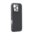 ShiftCam iPhone 16 Pro Case Dark Grey Fabric + LensUltra 16mm Wide angle