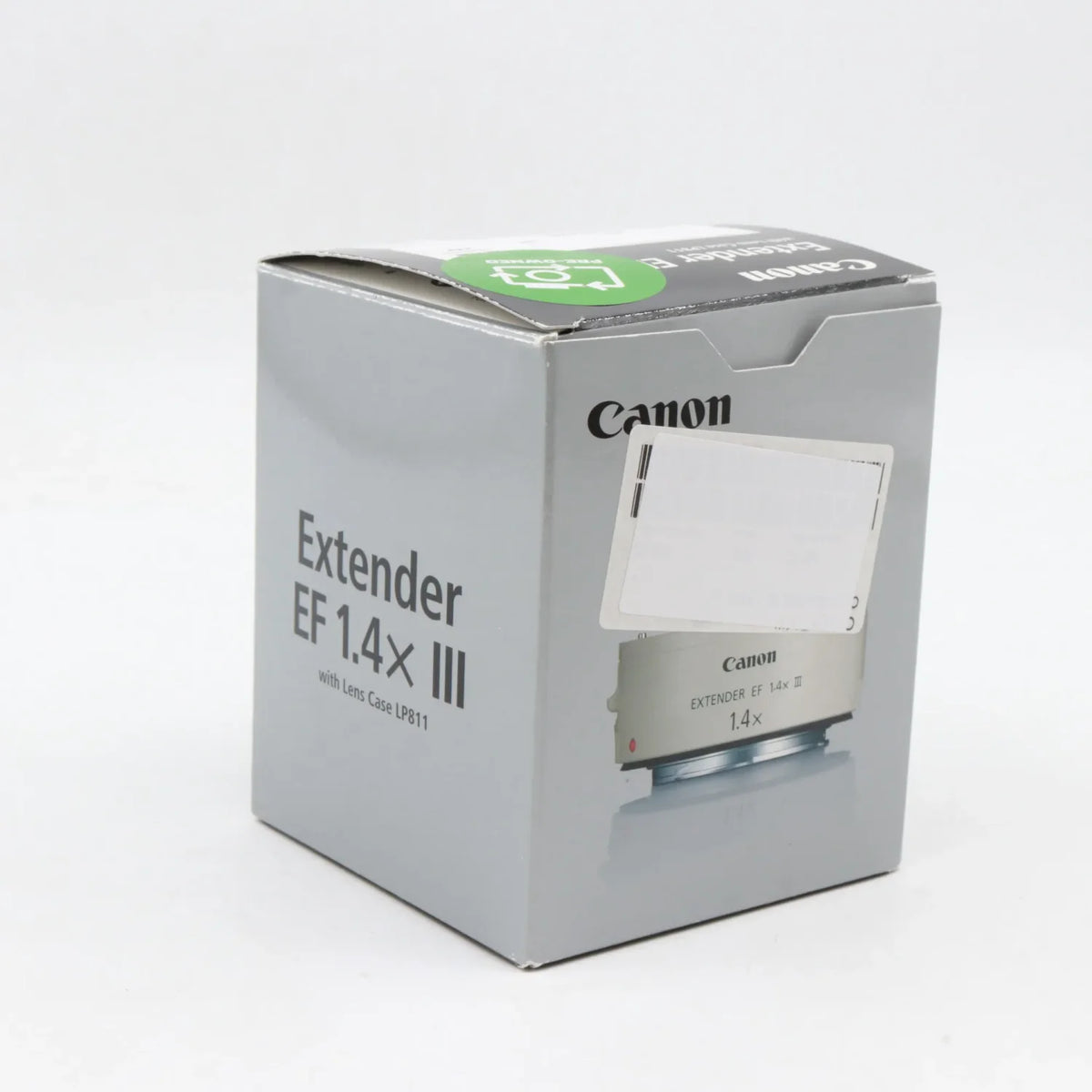 Canon EF 1.4x III extender (teleconverter) used