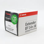 Canon EF 1.4x III extender (teleconverter) used