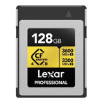 Lexar Professional GOLD CFexpress 4.0 Type B R3600/W3300 MB/s – 128GB