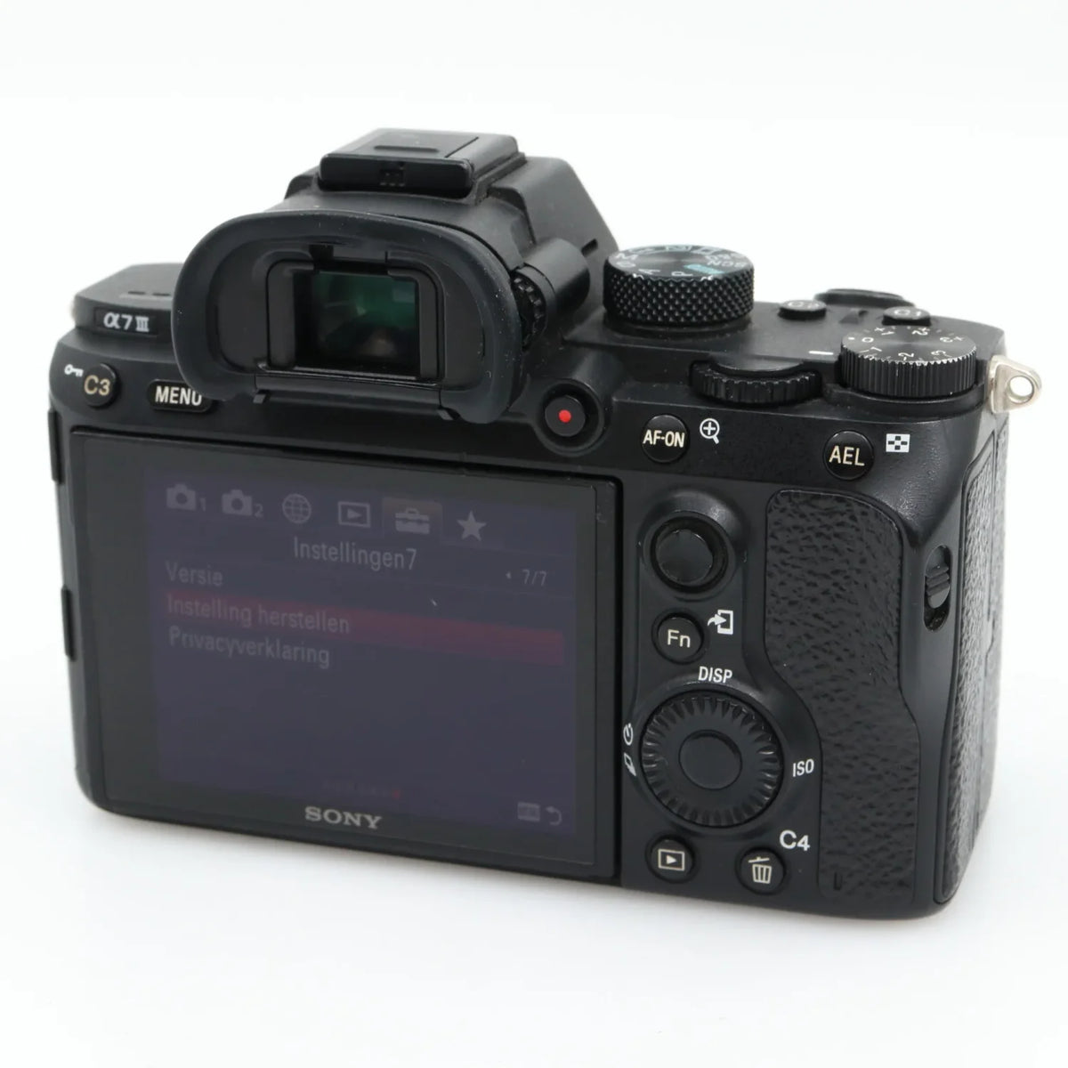 Sony A7 III body occasion