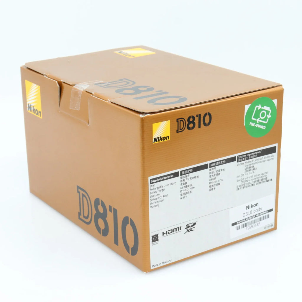 Nikon D810 Gehäuse gebraucht