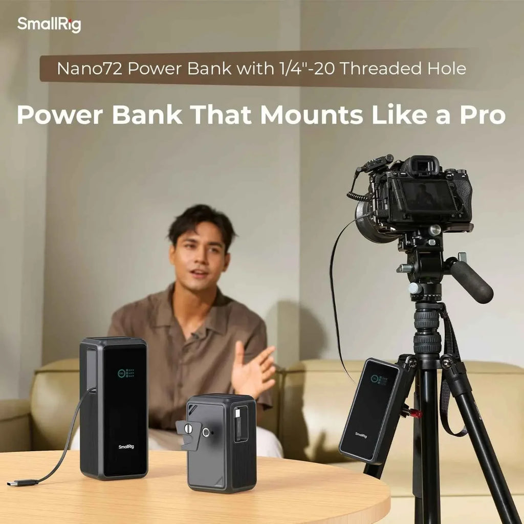 SmallRig 6108 Nano72 Power Bank with V-mount