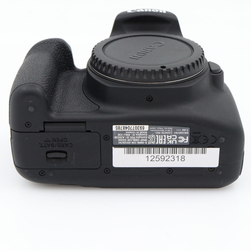 Canon EOS 2000D body used