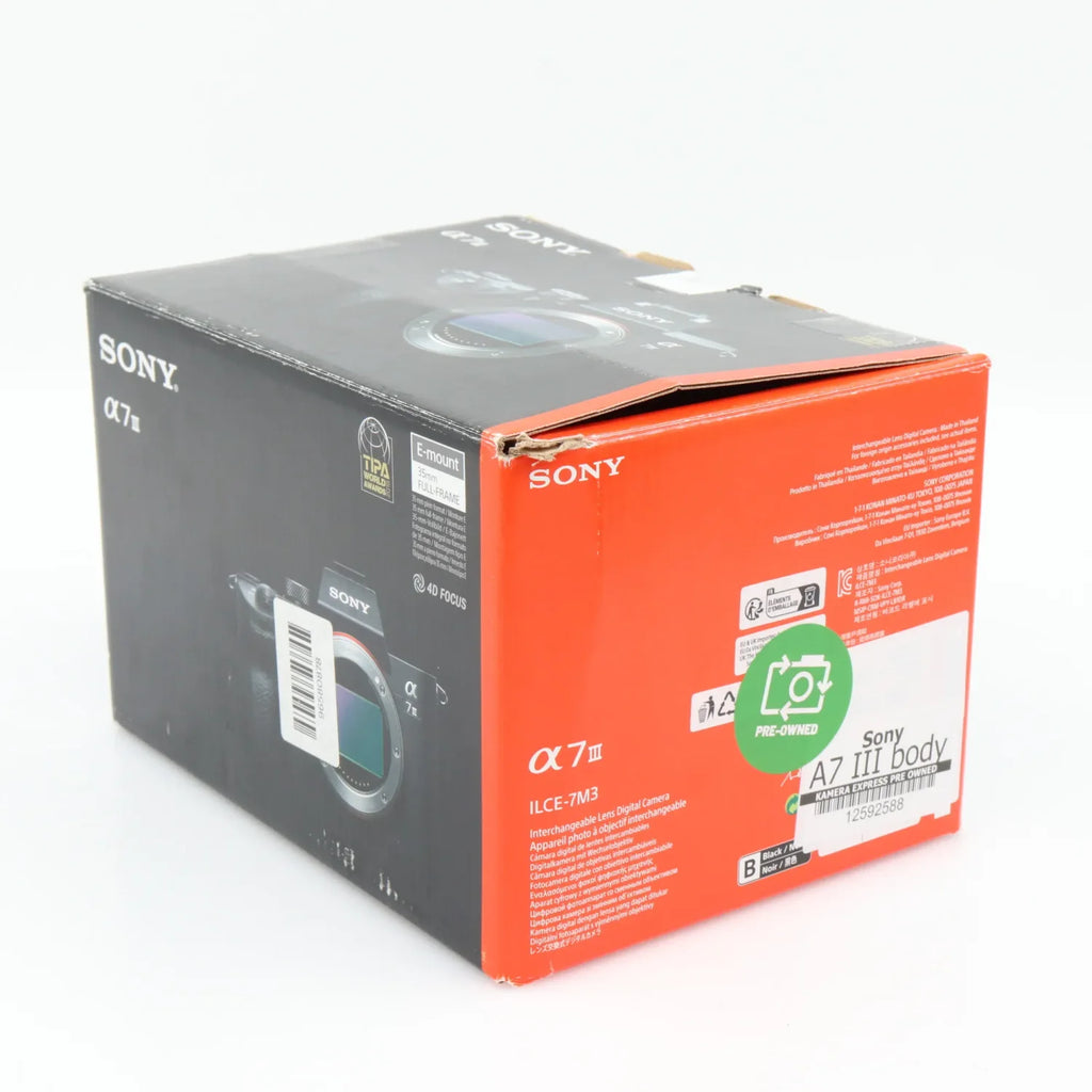Sony A7 III Gehäuse gebraucht