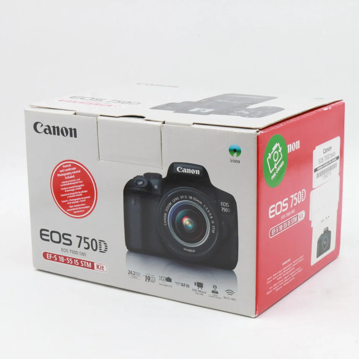 Canon EOS 750D body used