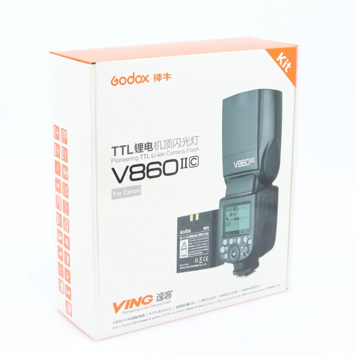 Godox Speedlite V860II Canon Kit gebraucht