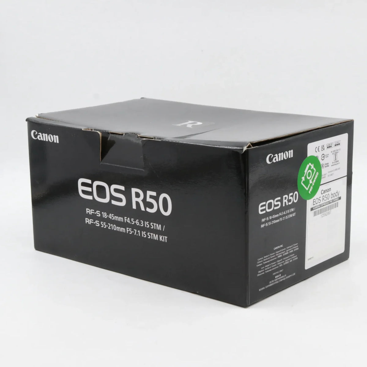 Canon EOS R50 body used