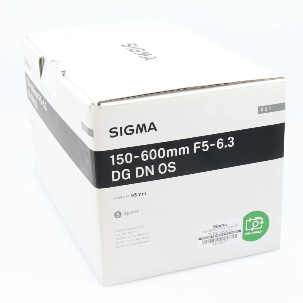 Sigma 150-600mm F/5-6.3 DG DN OS Sports Sony FE gebraucht