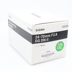 Sigma 24-70mm f/2.8 DG DN II ART Sony FE used