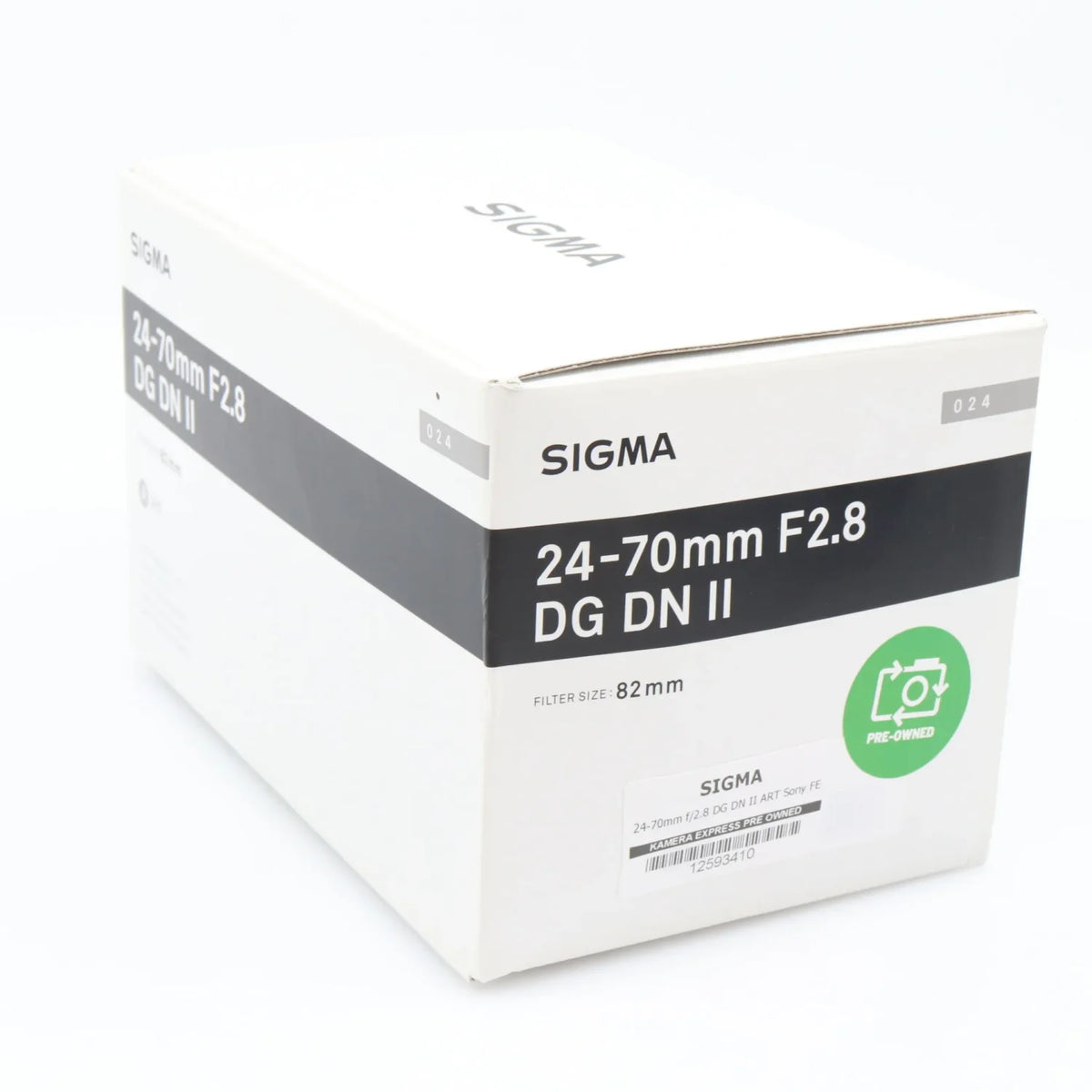 Sigma 24-70mm f/2.8 DG DN II ART Sony FE used