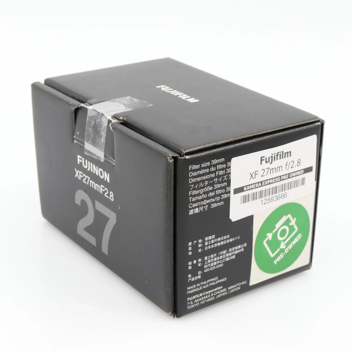Fujifilm XF 27mm f/2.8 gebraucht