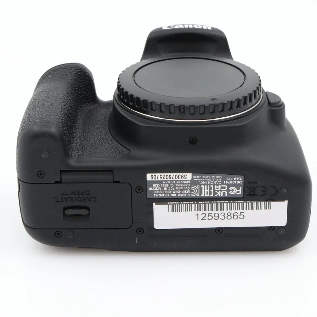 Canon EOS 2000D body used