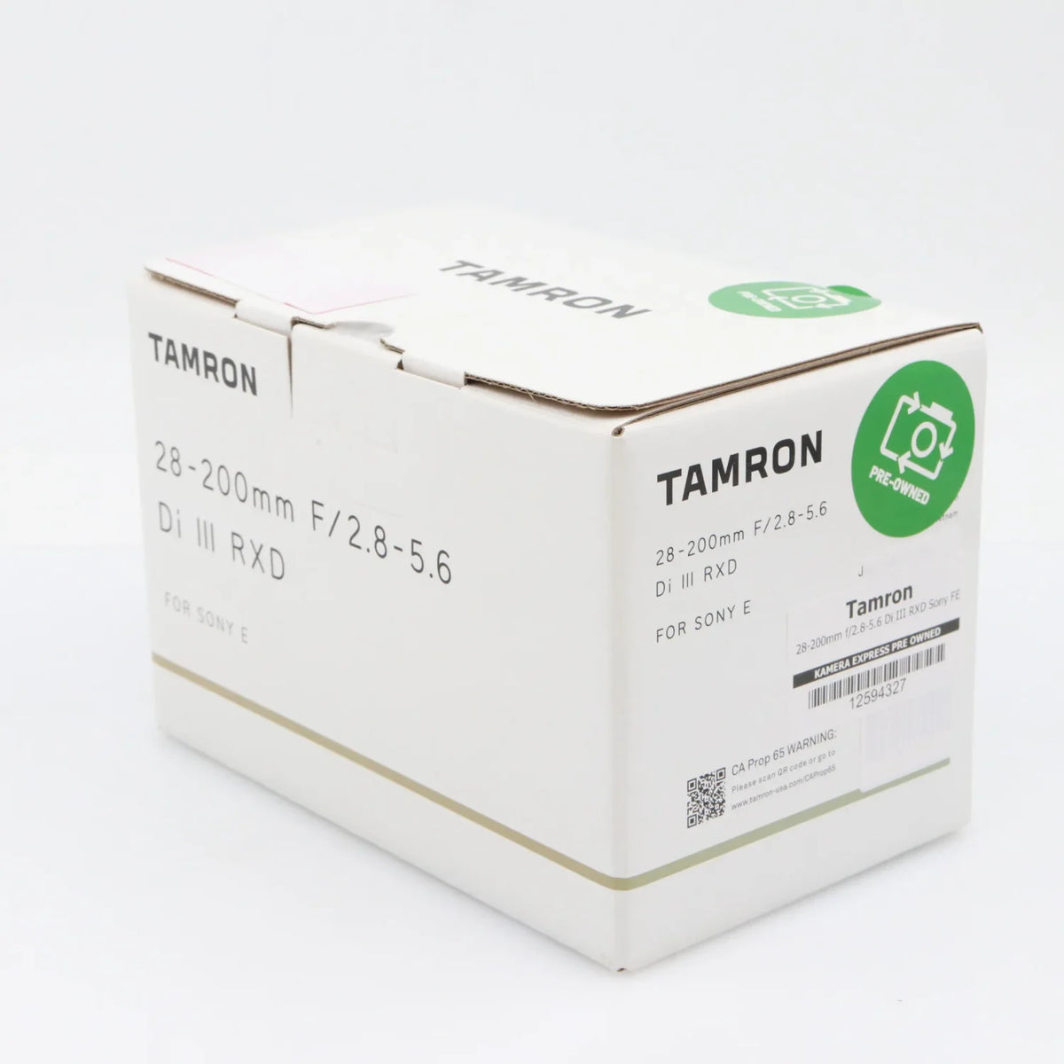 Tamron 28-200mm f/2.8-5.6 Di III RXD Sony FE gebraucht