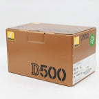Nikon D500 body used
