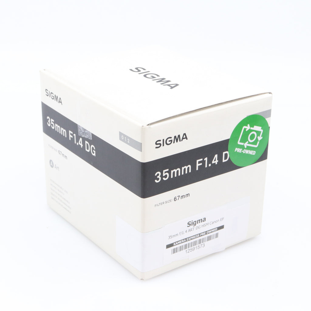 Sigma 35mm f/1.4 ART DG HSM Canon EF gebraucht
