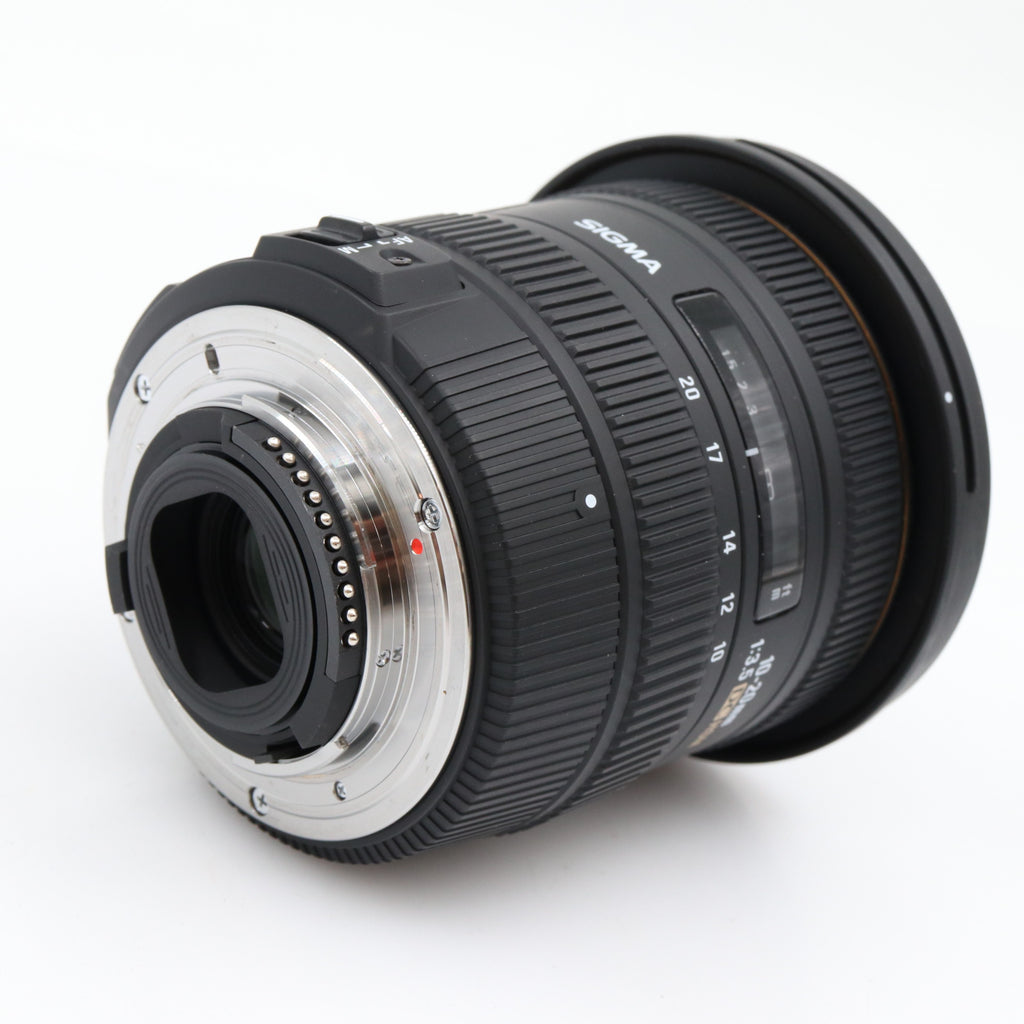 Sigma 10-20mm f/3.5 EX DC HSM Nikon used