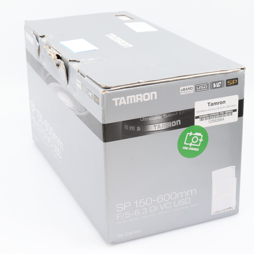 Tamron 150-600mm f/5.0-6.3 SP Di VC USD Canon used