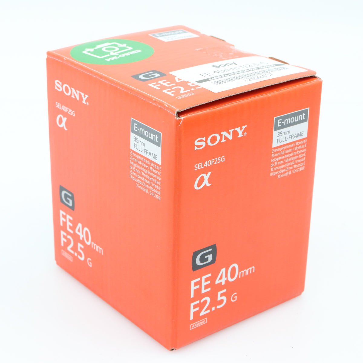 Sony FE 40mm f/2.5 G gebraucht