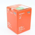 Sony E 35mm f/1.8 OSS used