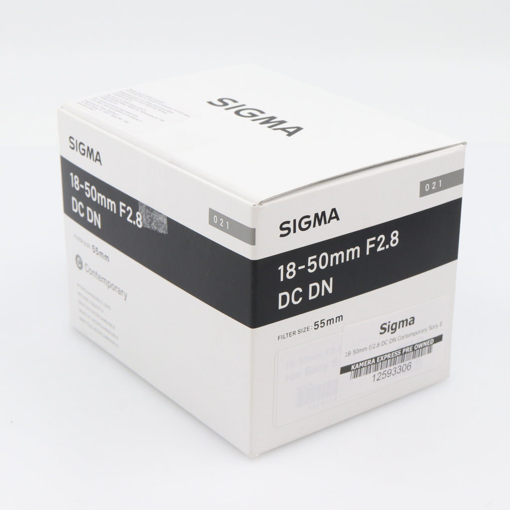 Sigma 18-50mm f/2.8 DC DN Contemporary Sony E used