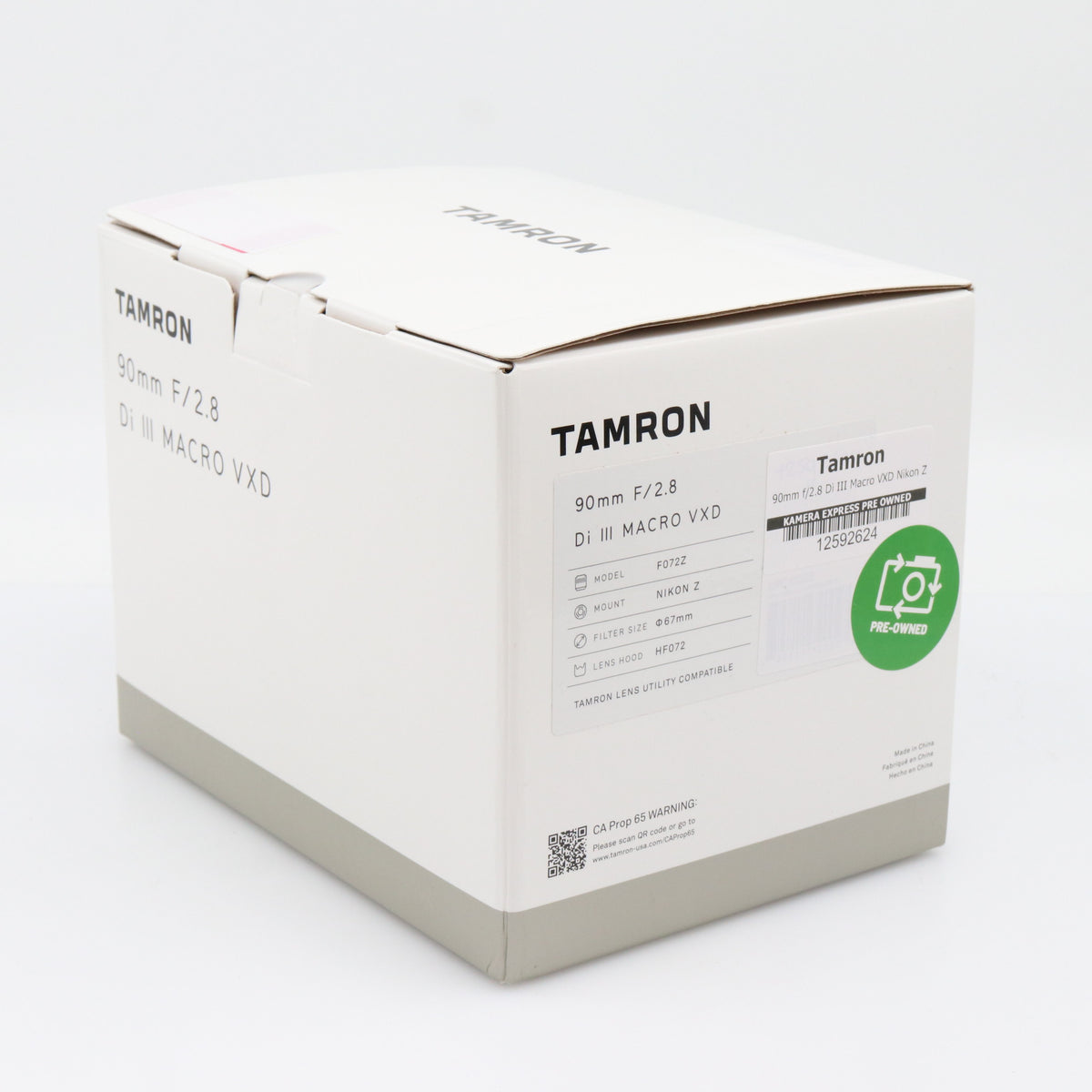 Tamron 90mm f/2.8 Di III Macro VXD Nikon Z used