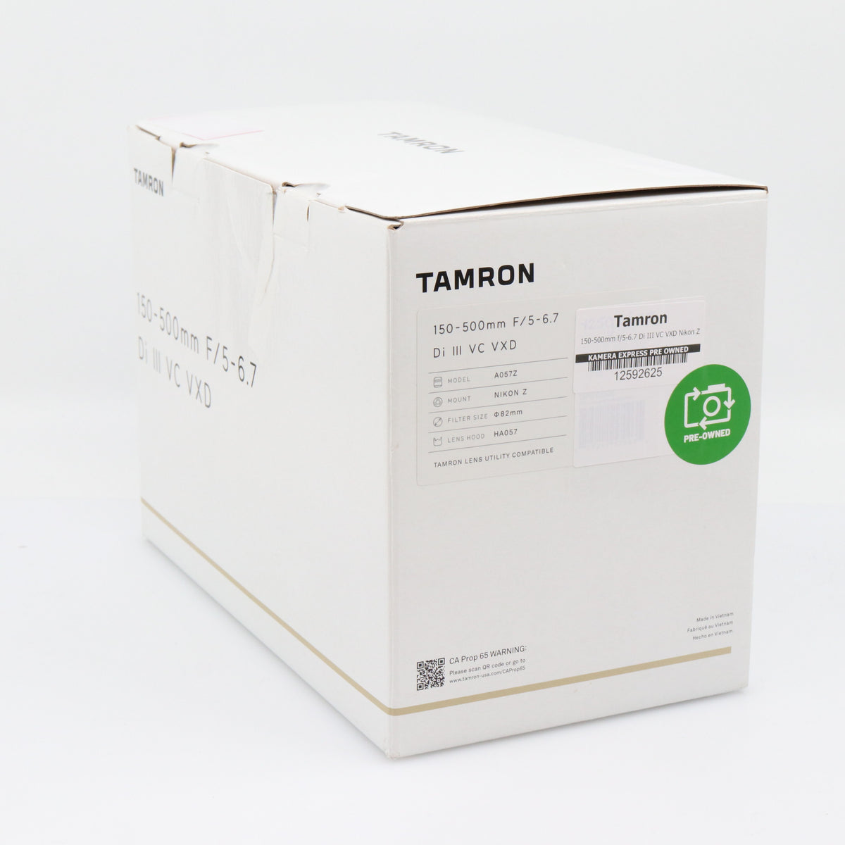 Tamron 150-500mm f/5-6.7 Di III VC VXD Nikon Z gebraucht