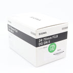 Sigma 24-70mm f/2.8 DG DN Art II Sony FE used
