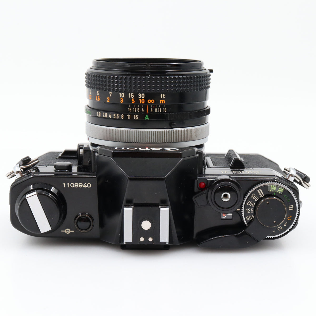 Canon AE-1 + FD 50mm f/1.8 S.C. (II) used