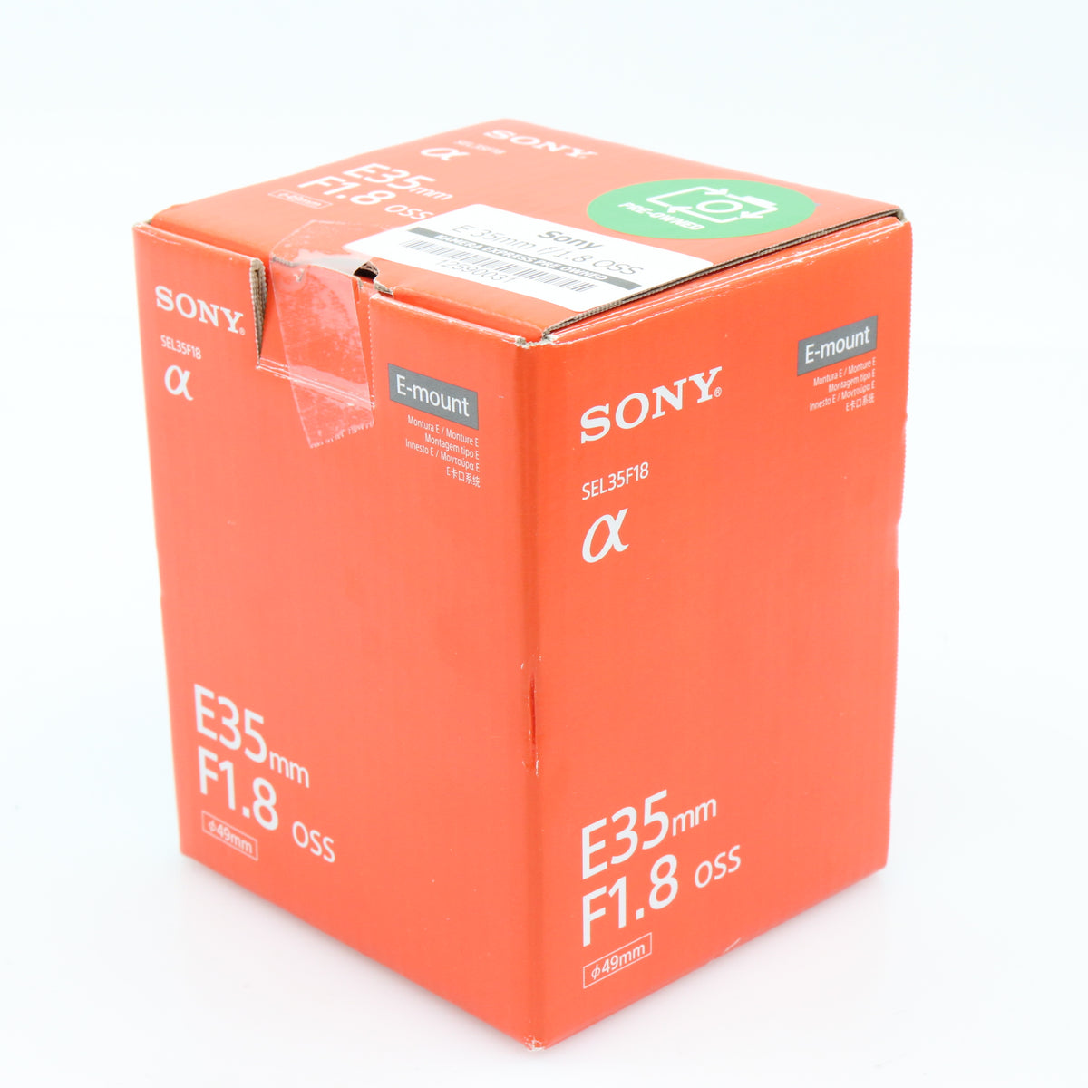 Sony E 35mm f/1.8 OSS used