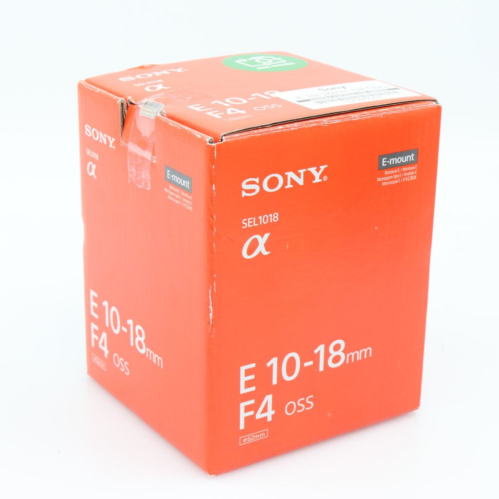 Sony E 10-18mm f/4 OSS used