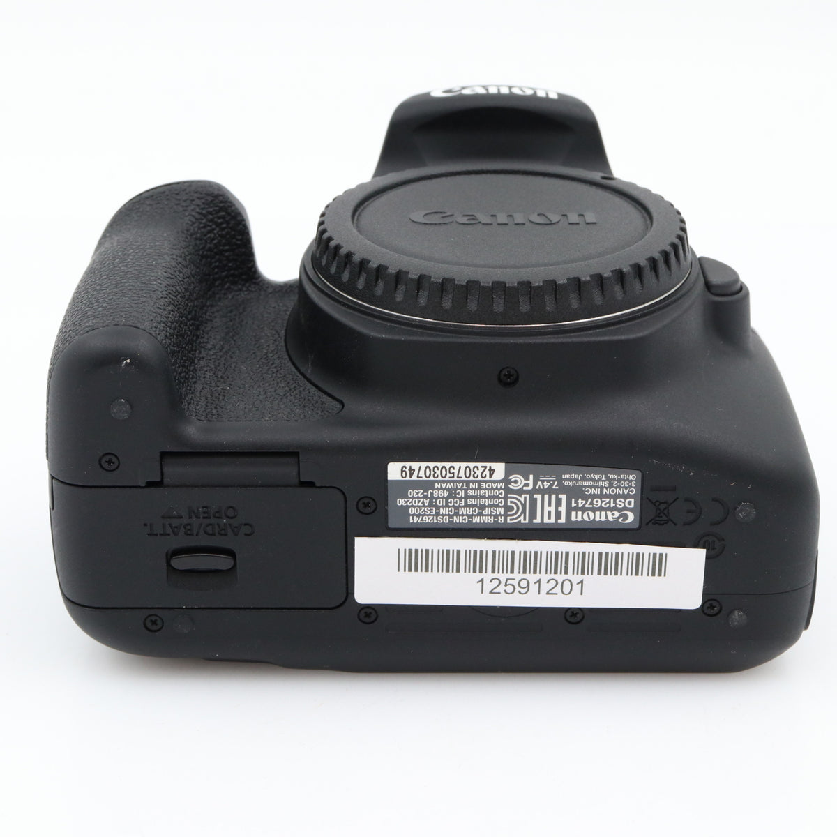 Canon EOS 2000D body used